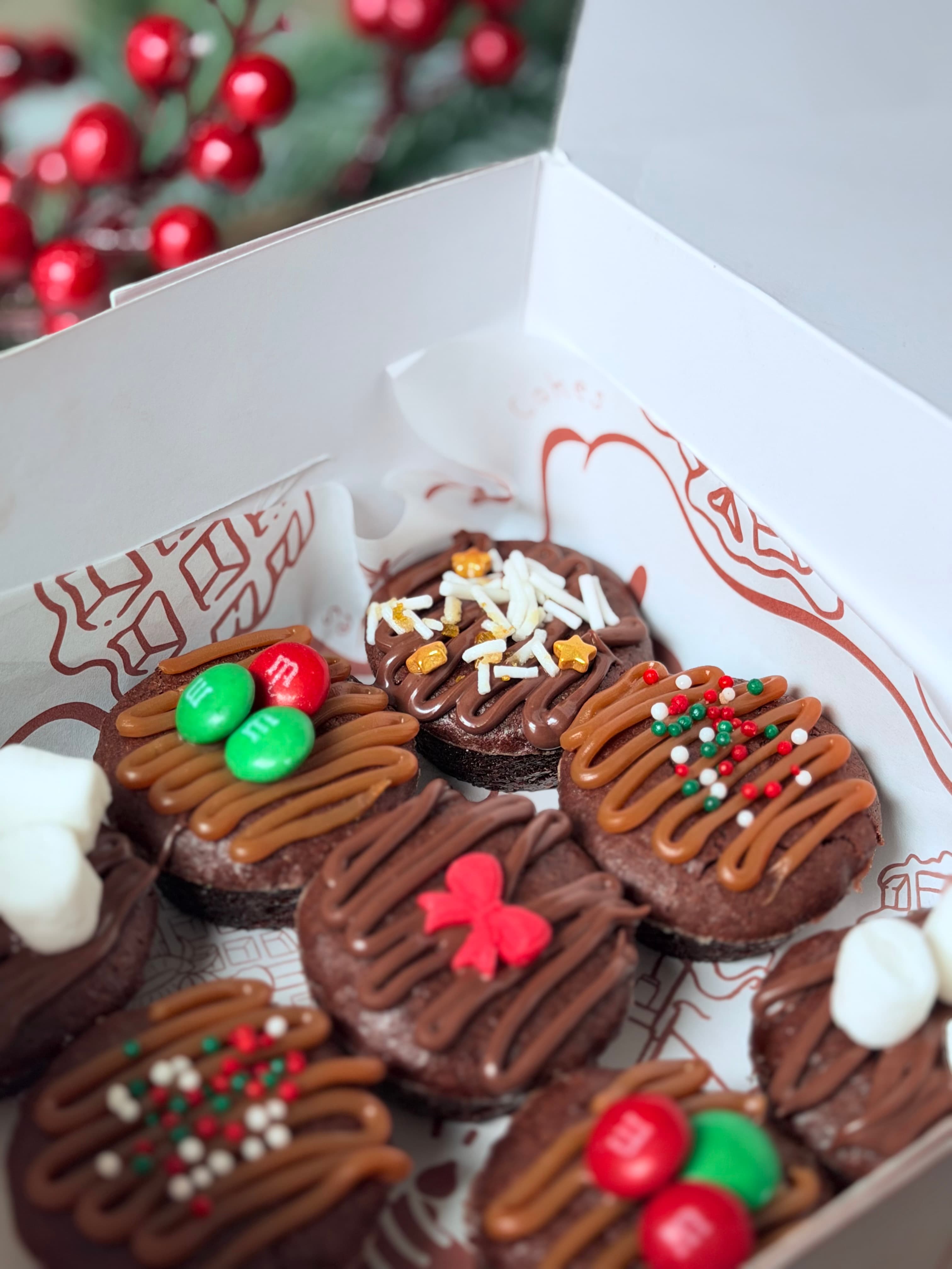 Mini brownies 9 unidades